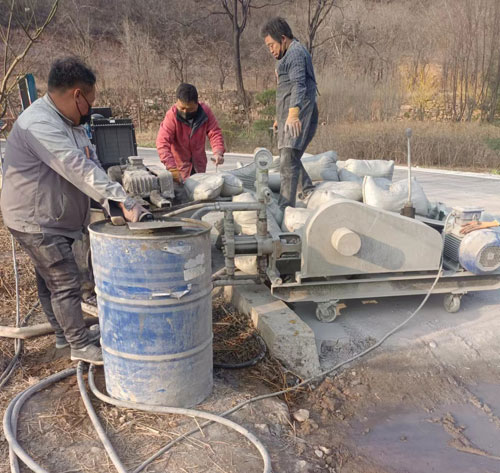 凤台路面下沉注浆